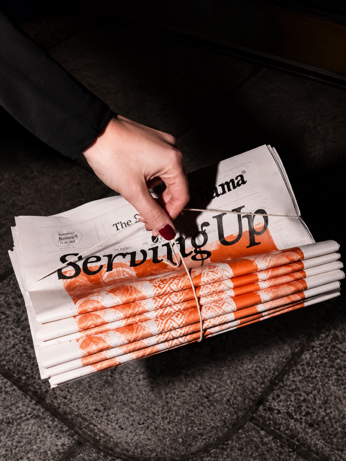 Printed press, delivered